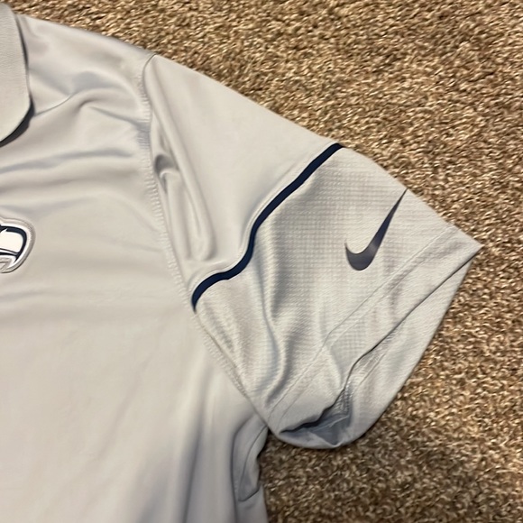 Seahawks Nike Dri-Fit golf Polo. Men’s size L. - Picture 5 of 7